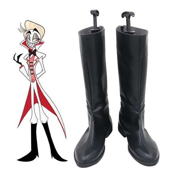 Hazbin Hotel Lucifer Magne Shoes Cosplay Boots