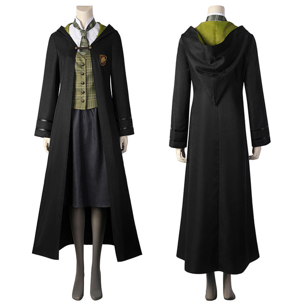 Hogwarts Legacy Hufflepuff Female School Uniforms Cosplay Costume
