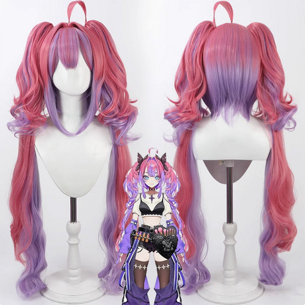 Hololive Virtual YouTuber DEV_IS FLOW GLOW Kikirara Vivi Cosplay Wig
