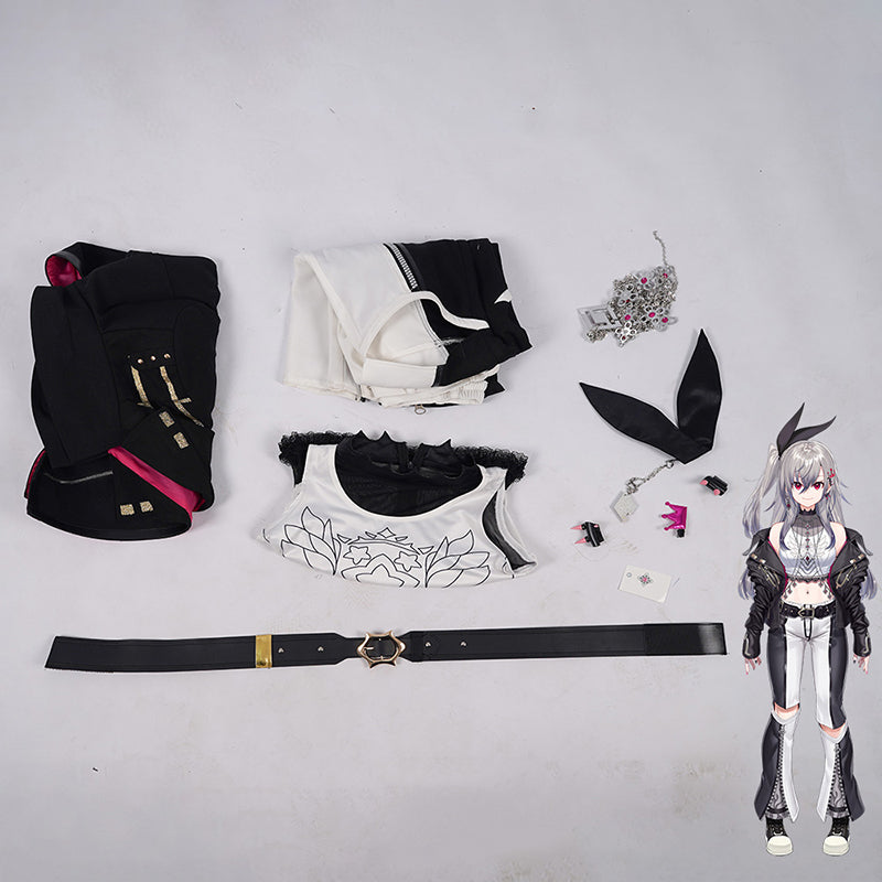 Hololive DEV_IS Virtual YouTuber FLOW GLOW Isaki Riona Cosplay Costume