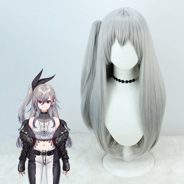 Hololive DEV_IS Virtual YouTuber FLOW GLOW Isaki Riona Cosplay Wig