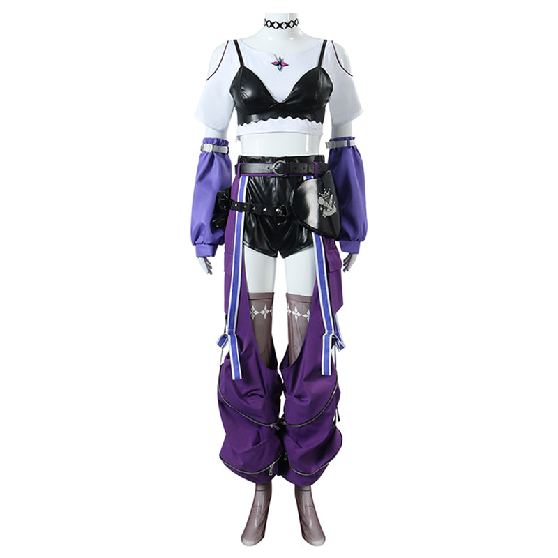 Hololive Virtual YouTuber DEV_IS FLOW GLOW Kikirara Vivi Cosplay Costume