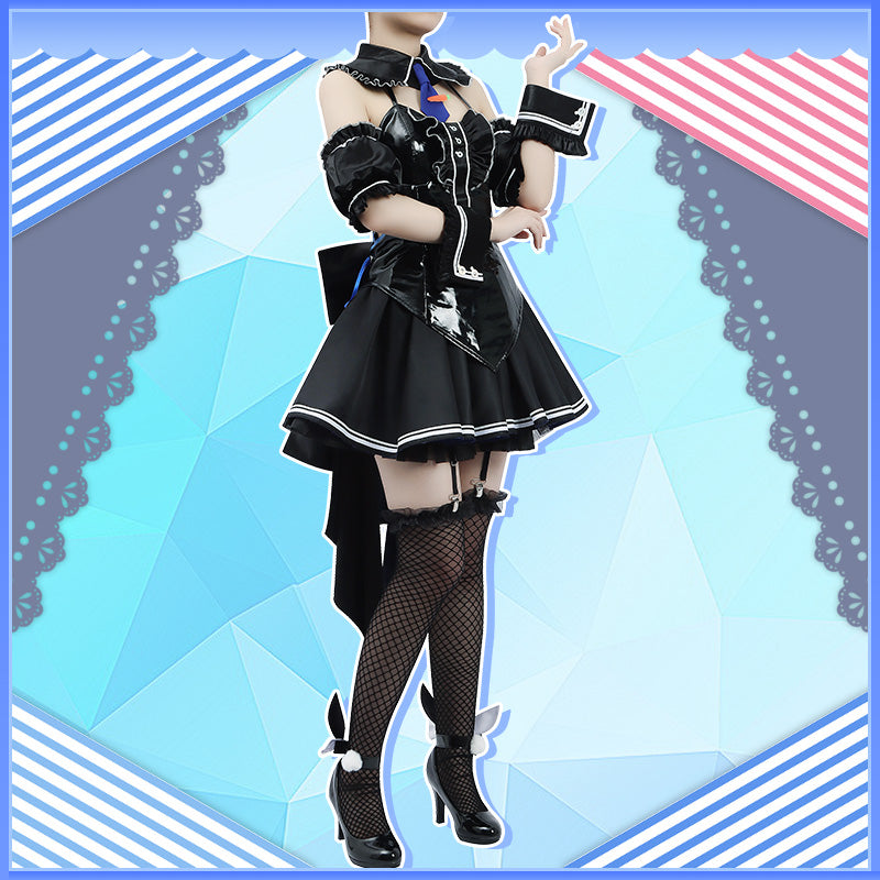 Hololive Virtual YouTuber Fifth Costume Furi Furi Bunny Dress Costume Cosplay Costume