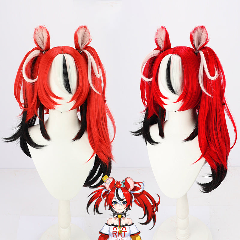 Hololive Virtual YouTuber Hakos Baelz Cosplay Wig