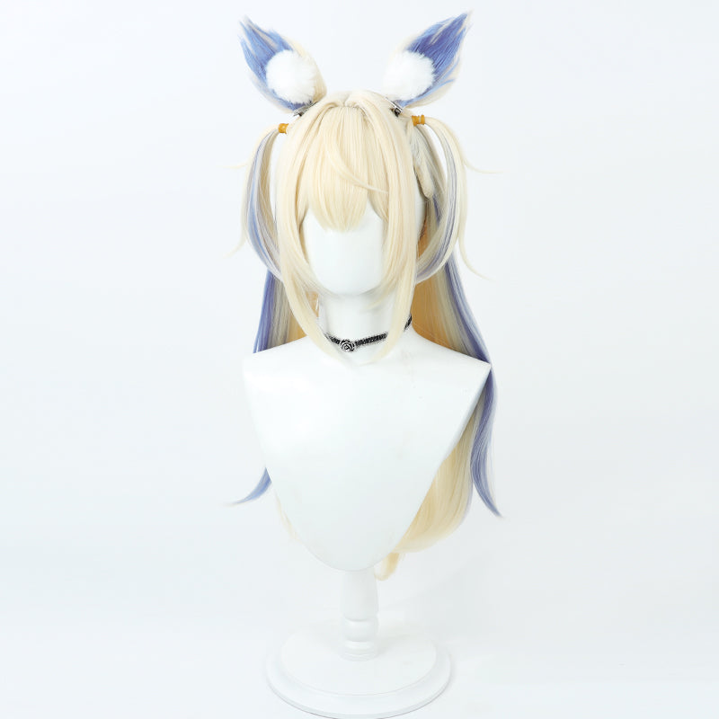 Hololive Virtual YouTuber Hololive -Advent- EN Fuwawa Abyssgard Cosplay Wig