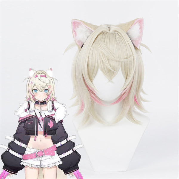 Hololive Virtual YouTuber Hololive -Advent- EN Mococo Abyssgard Cosplay Wig -Not Included Ears