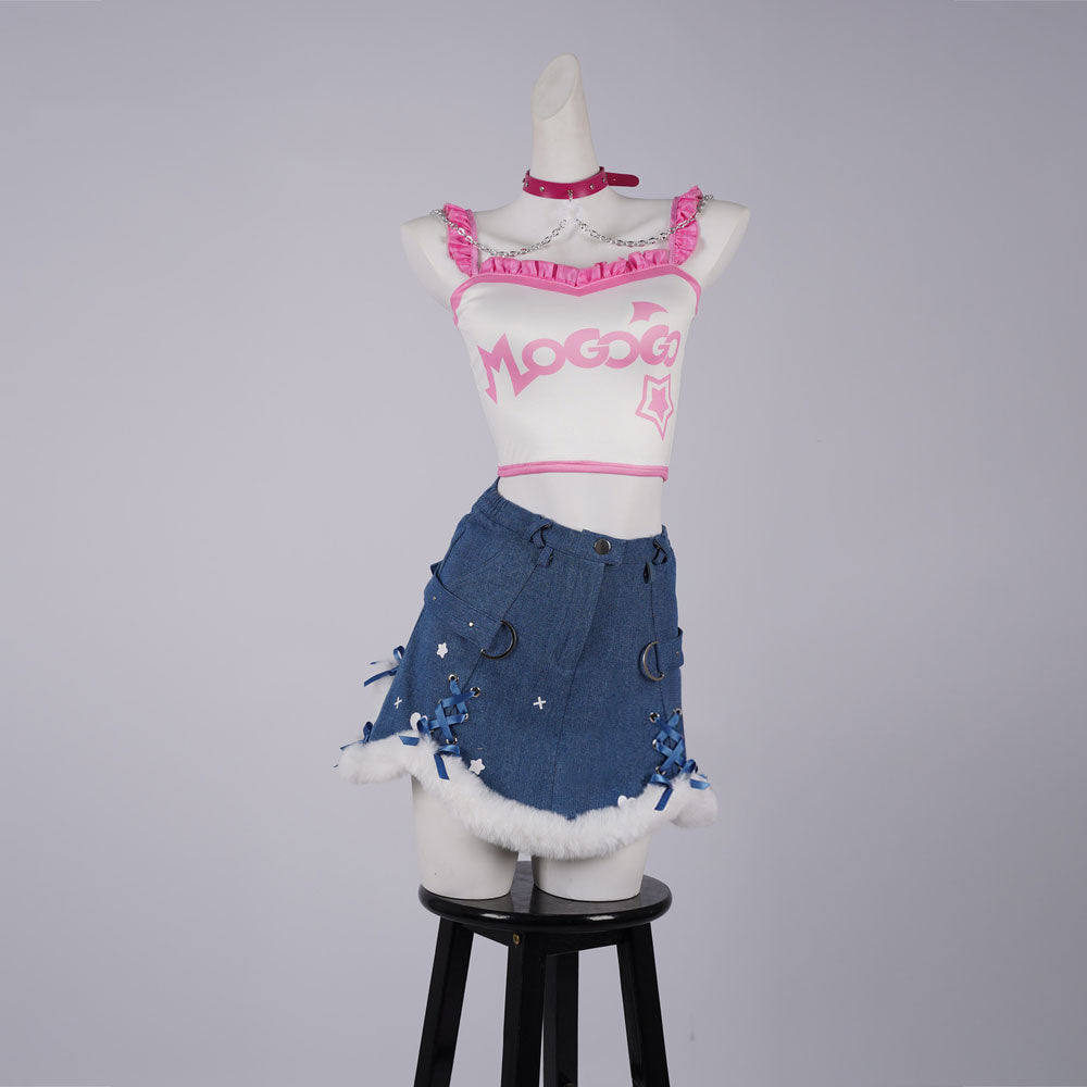 Hololive Virtual YouTuber Hololive -Advent-  EN Mococo Abyssgard Third Costumes Cosplay Costume