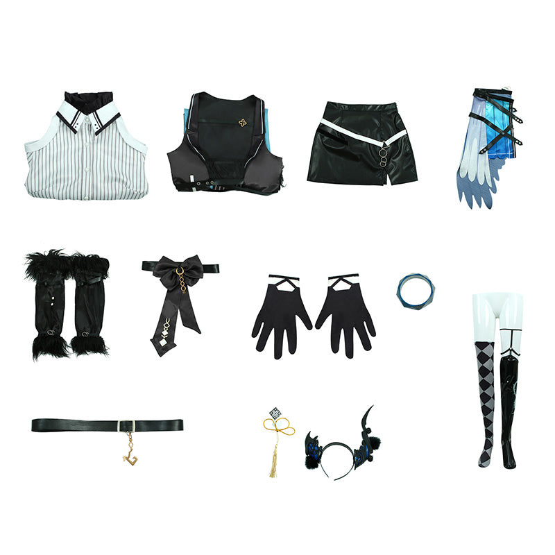 Hololive Virtual YouTuber Hololive -Advent- EN Nerissa Ravencroft Cosplay Costume