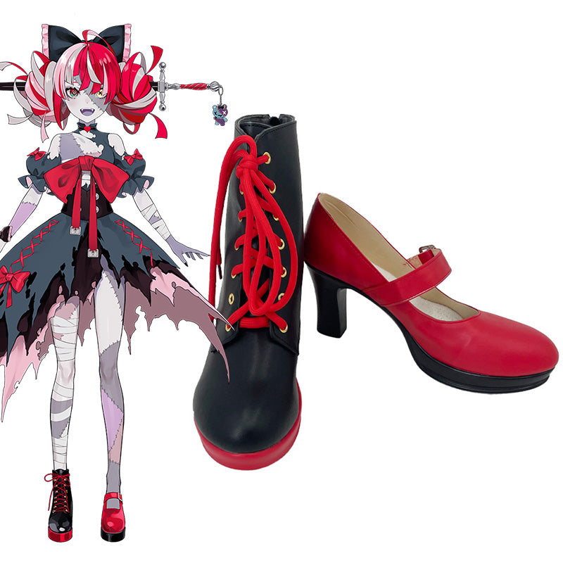 Hololive Virtual YouTuber Kureiji Ollie Cosplay Shoes