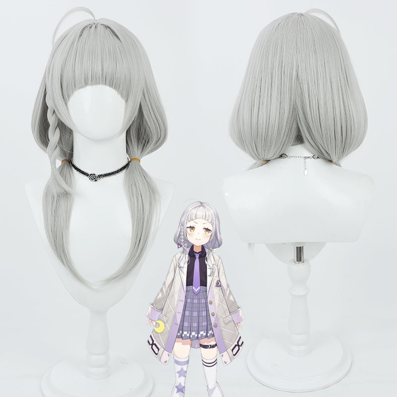 Hololive Virtual YouTuber Murasaki Shion Sixth Costume Cosplay Wig