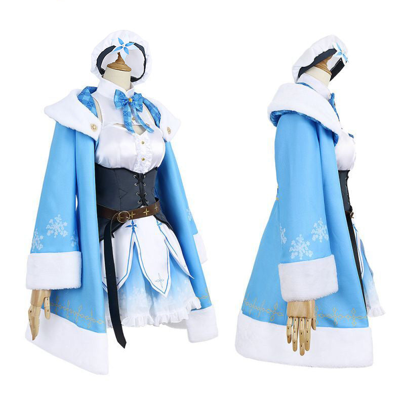 Hololive Virtual YouTuber Yukihana Lamy Cosplay Costume