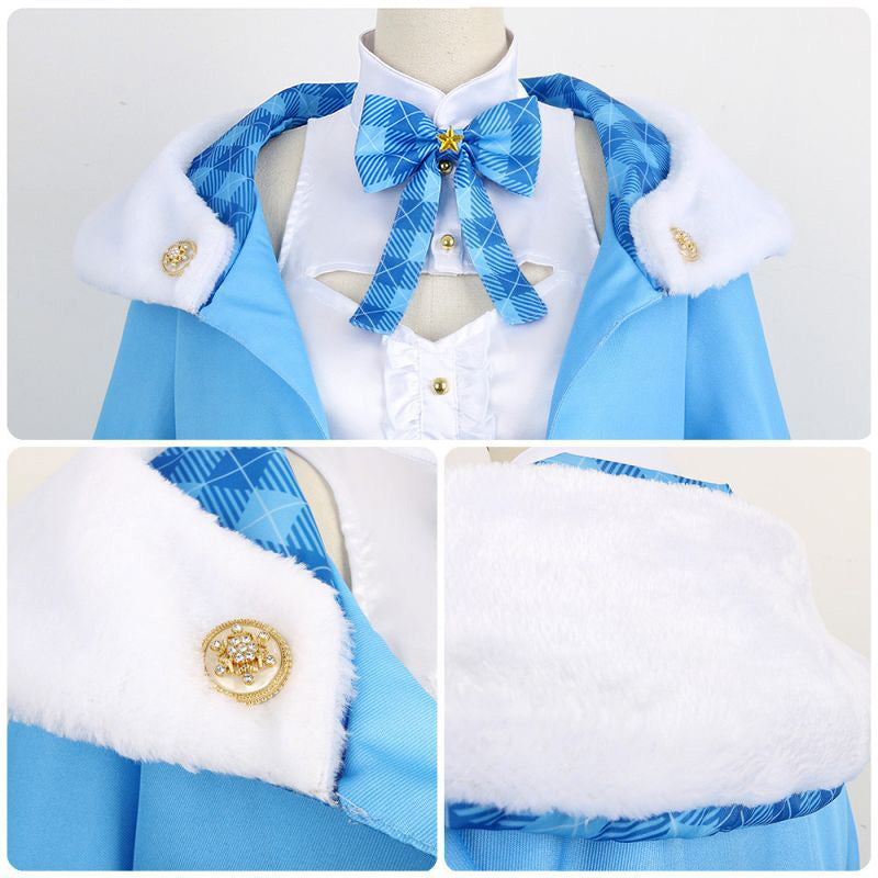 Hololive Virtual YouTuber Yukihana Lamy Cosplay Costume