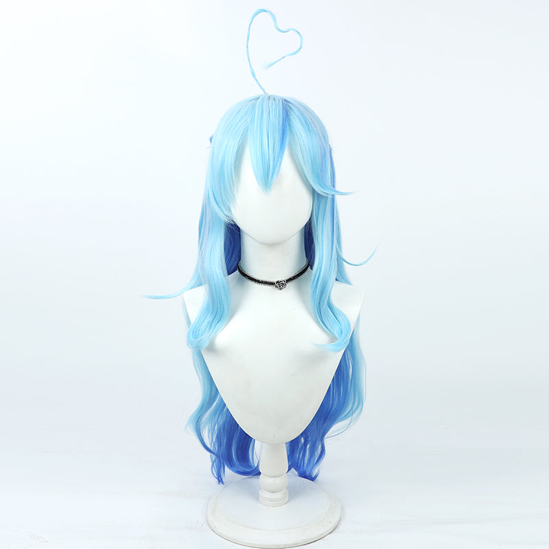Hololive Virtual YouTuber Yukihana Lamy Cosplay Wig