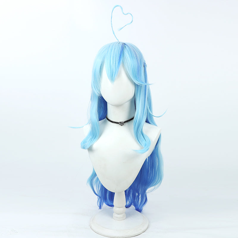 Hololive Virtual YouTuber Yukihana Lamy Cosplay Wig