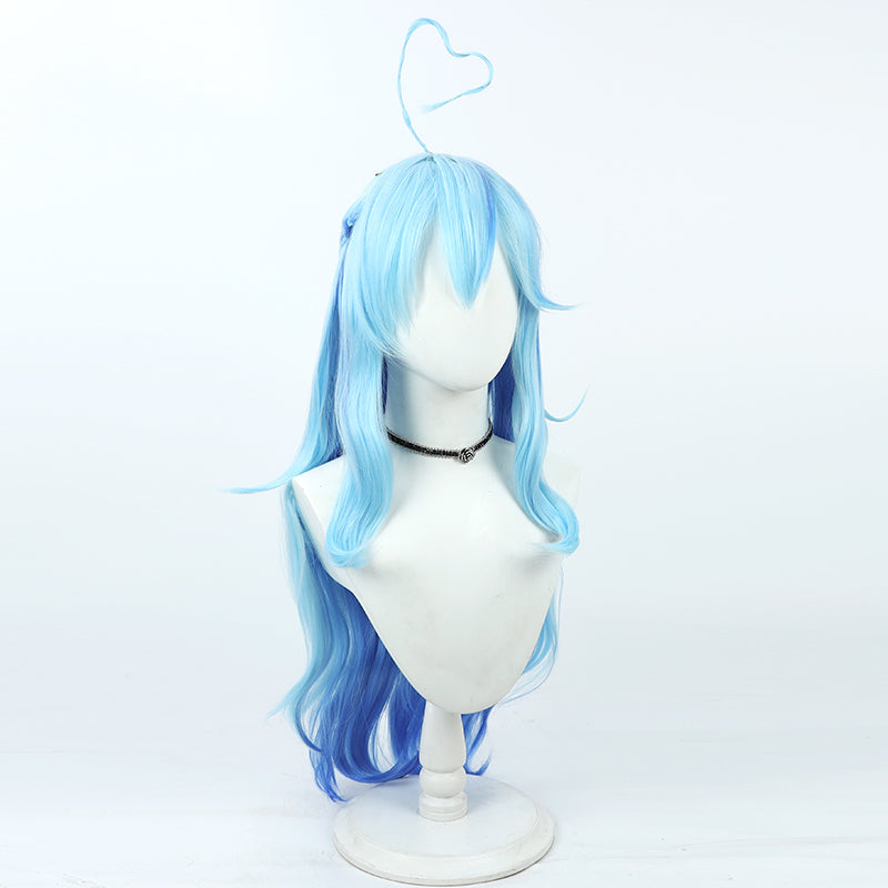Hololive Virtual YouTuber Yukihana Lamy Cosplay Wig