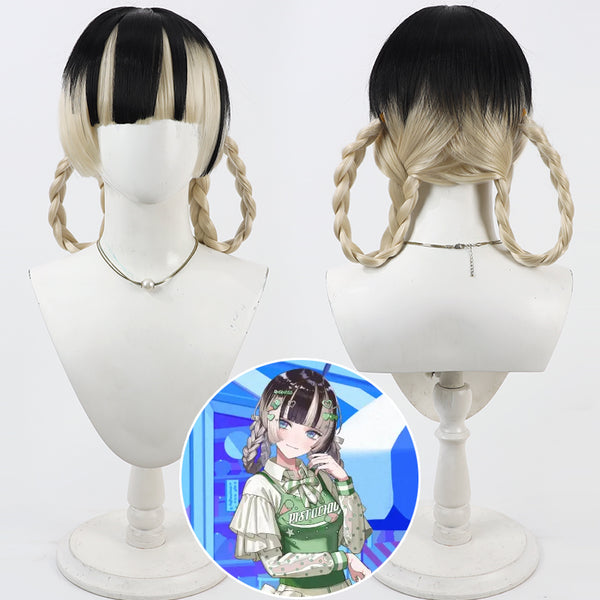 Hololive DEV_IS Virtual YouTuber Juufuutei Raden C Edition Cosplay Wig