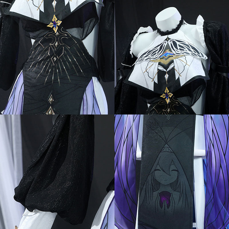 Honkai Impact 3rd Archives Discipline Aponia Nun Cosplay Costume