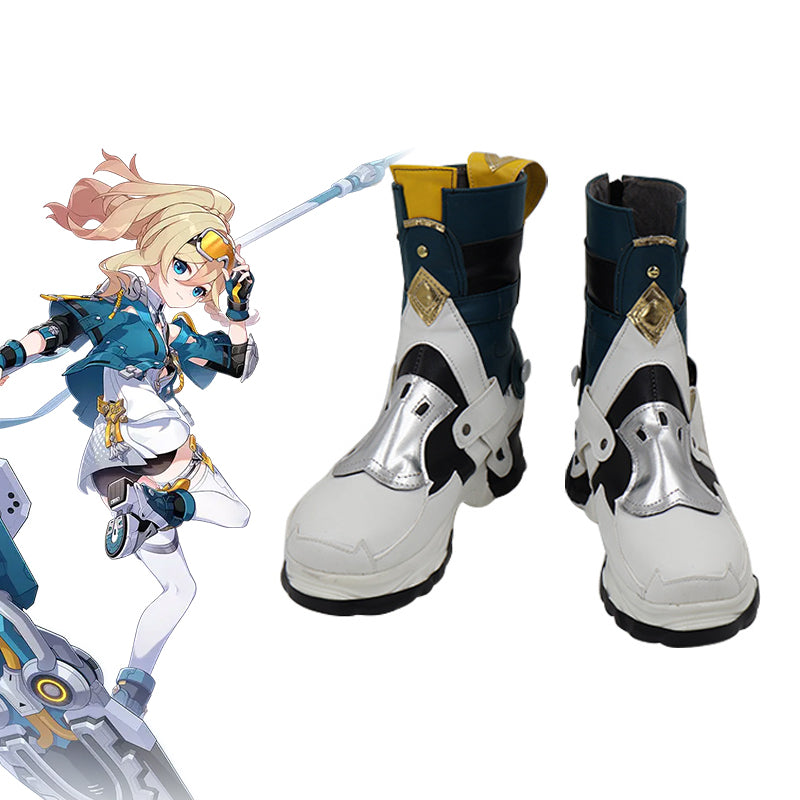 Honkai Impact 3rd Durandal Battlesuit Reign Solaris Cosplay Shoes