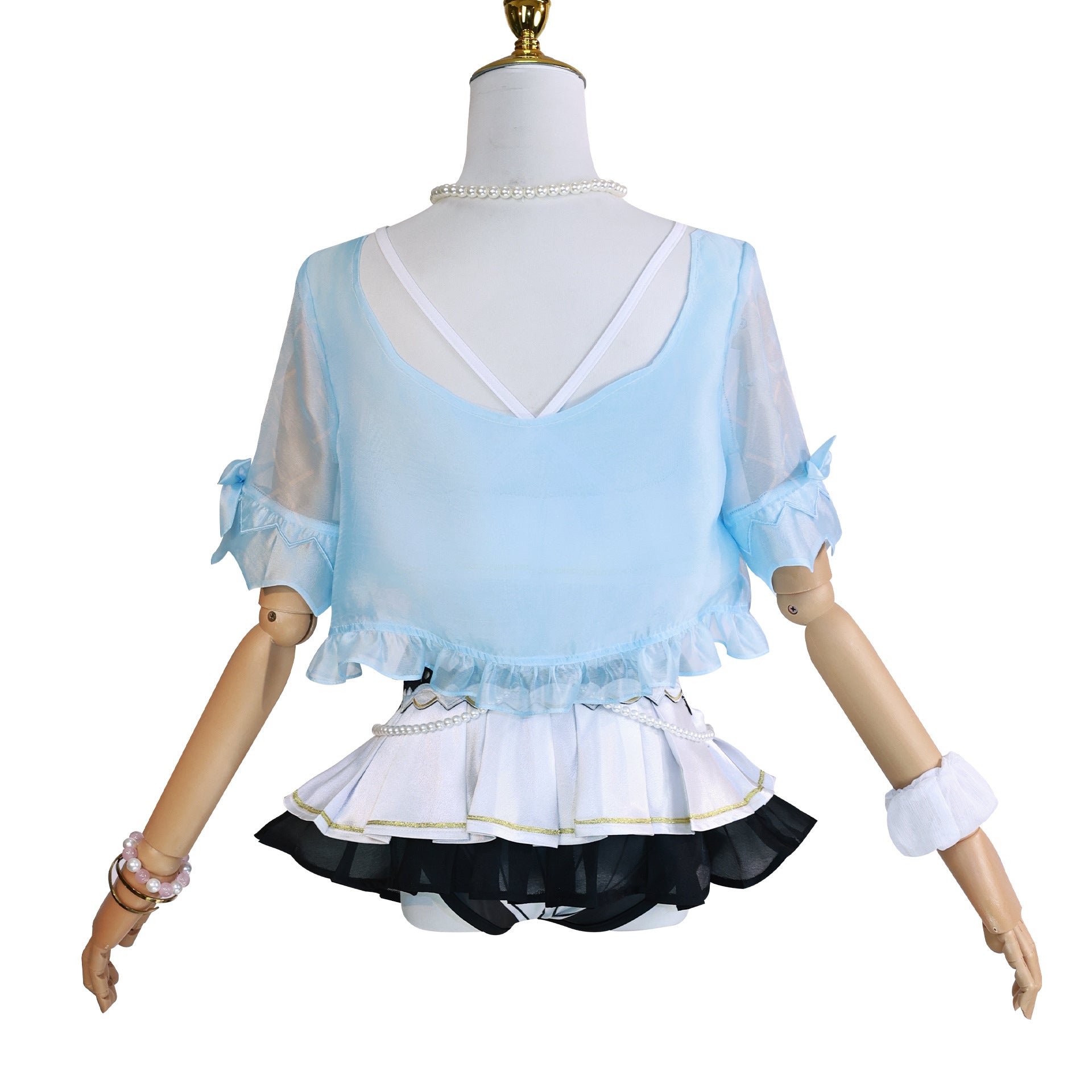 Honkai Impact 3rd Elysia Summer Miss Elf Ver. Cosplay Costume