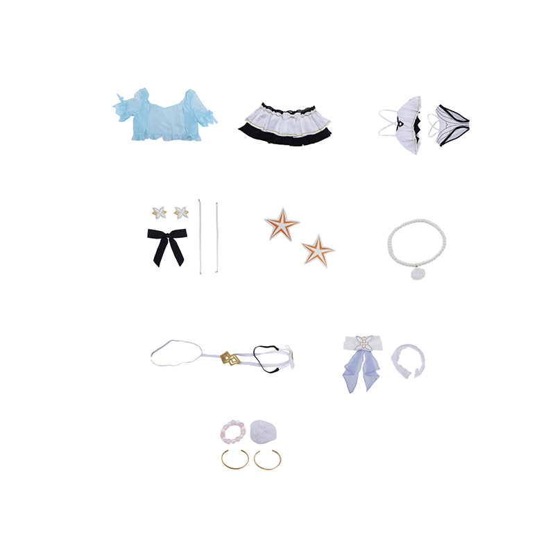 Honkai Impact 3rd Elysia Summer Miss Elf Ver. Cosplay Costume