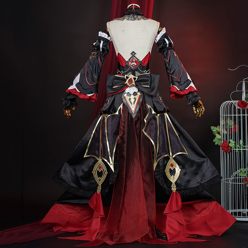 Honkai Impact 3rd Theresa Apocalypse · Lunar Vow: Crimson Love Cosplay Costume