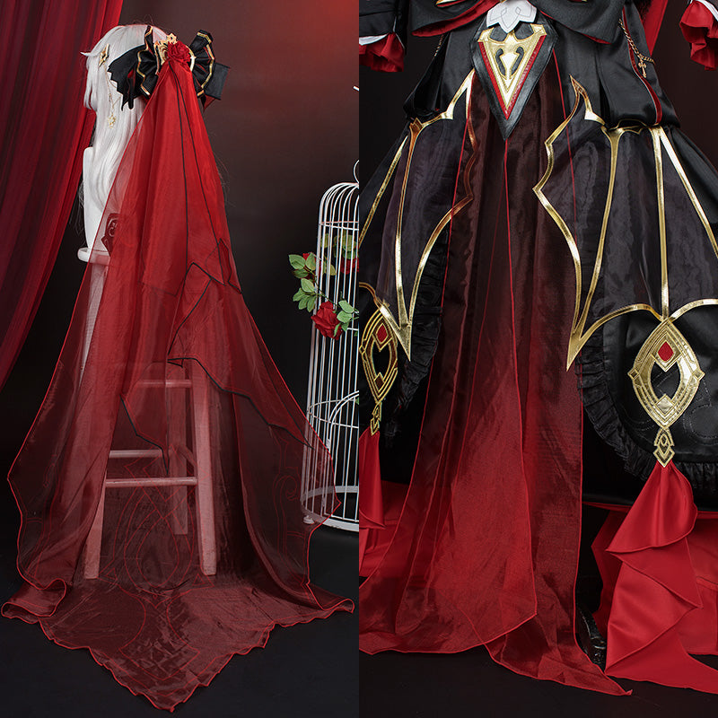 Honkai Impact 3rd Theresa Apocalypse · Lunar Vow: Crimson Love Cosplay Costume