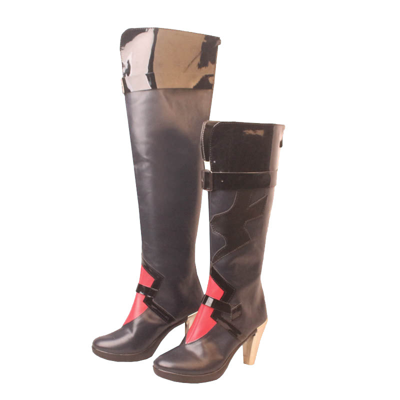 Honkai: Star Rail Acheron B Edition Shoes Cosplay Boots