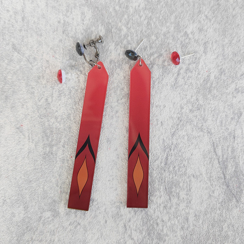 Honkai: Star Rail Blade Earrings Ear Clips Cosplay Accessory Prop