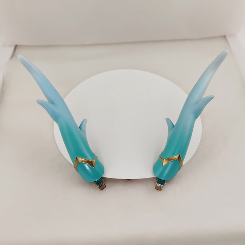 Honkai: Star Rail Dan Heng Imbibitor Lunae Ult ivon Cosplay Wig A Edition - Horn Select