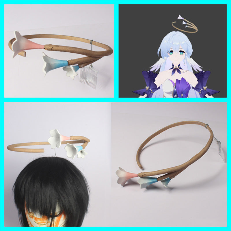 Honkai: Star Rail Miss Robin Headband Halo Cosplay Accessory Prop