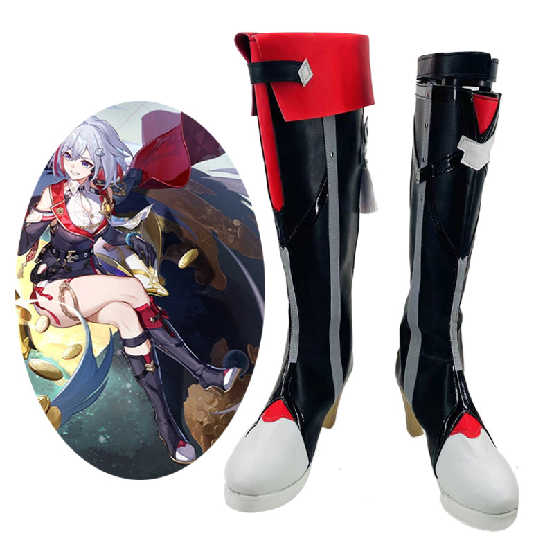 Honkai: Star Rail Topaz & Numby Shoes Cosplay Boots