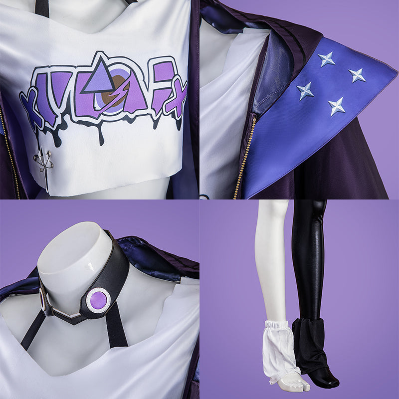 Honkai: Star Rail x Galaxy Store Collaboration Silver Wolf Cosplay Costume