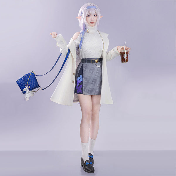 Honkai: Star Rail x Luckin Coffee Collaboration Castorice Cosplay Costume
