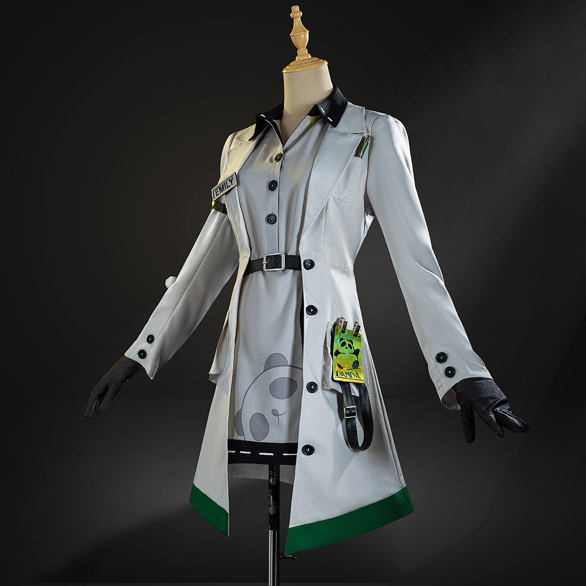 Identity V Doctor Emily Dyer Bamboo Guardian Cosplay Costume