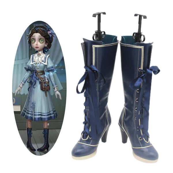 Identity V Doctor Emily Dyer Taxidermist Eternal Flower Shoes Cosplay Boots