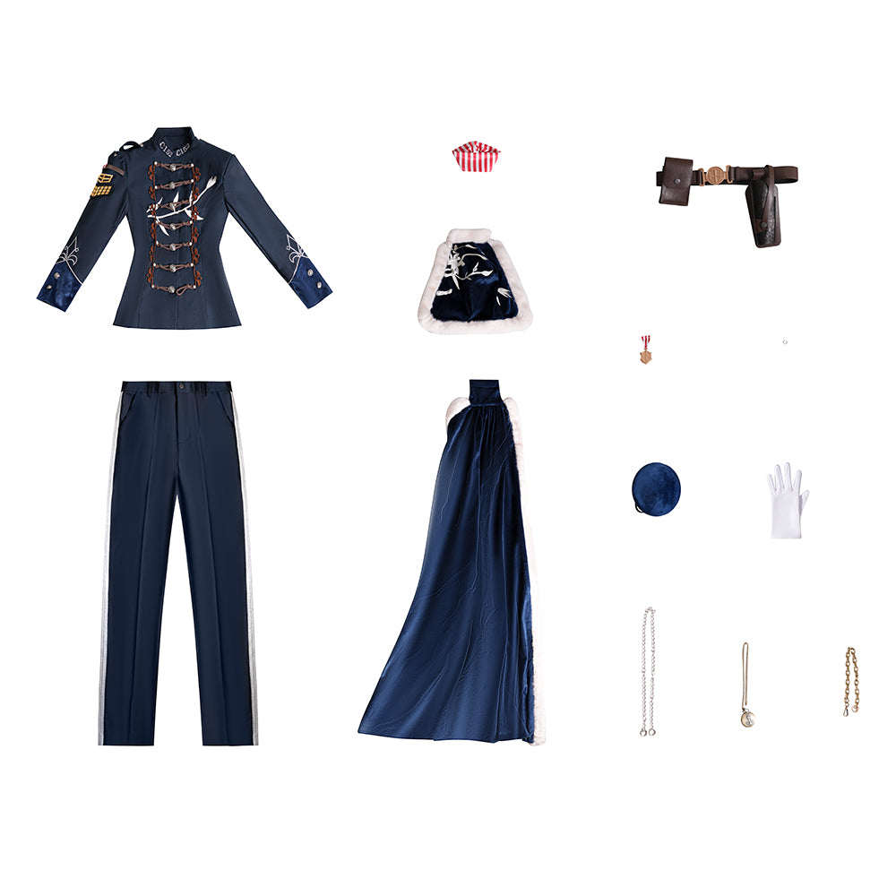 Identity V First Officer Jose Baden Inspector Lestrade Cosplay Costume