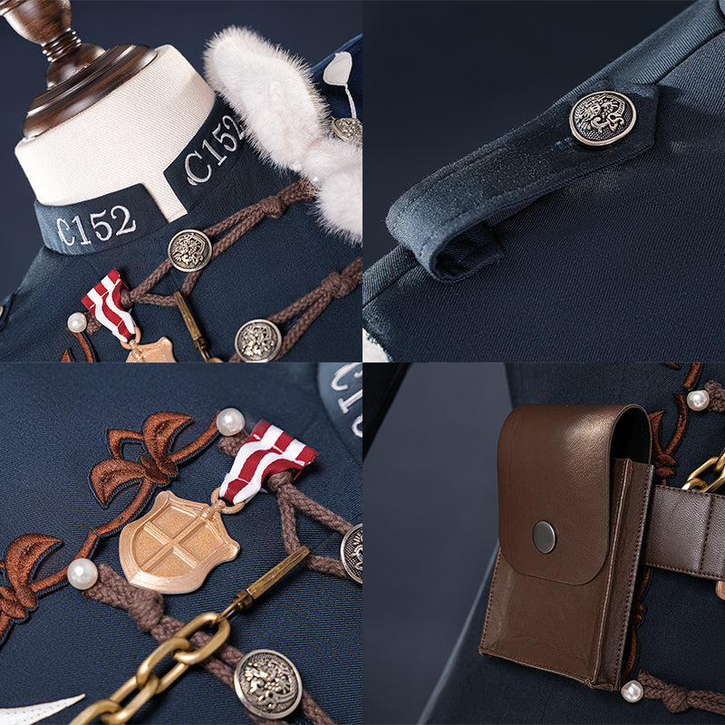 Identity V First Officer Jose Baden Inspector Lestrade Cosplay Costume