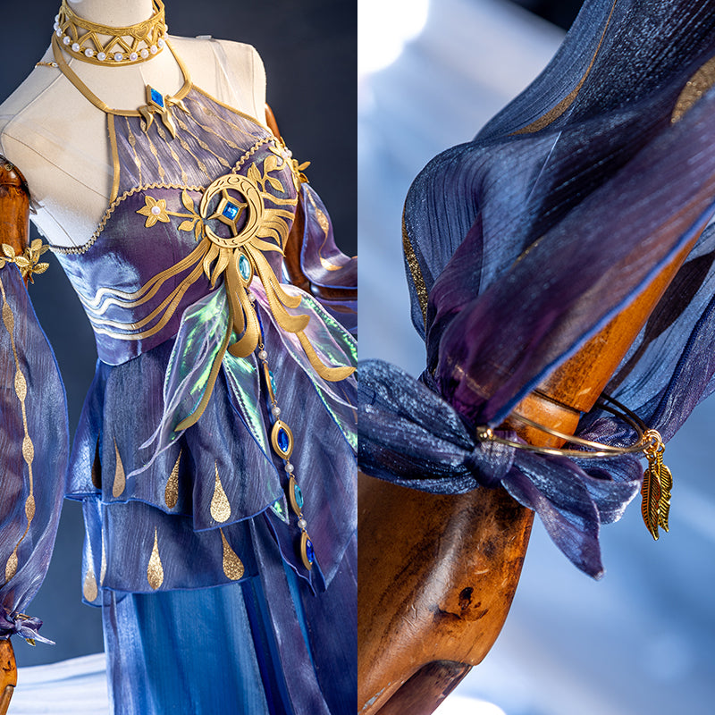 Identity V Naiad Grace Weeping Goddess Cosplay Costume