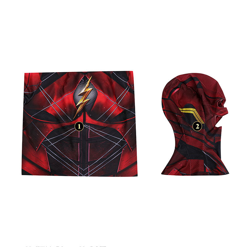 Justice League Barry Allen The Flash Cosplay Costume