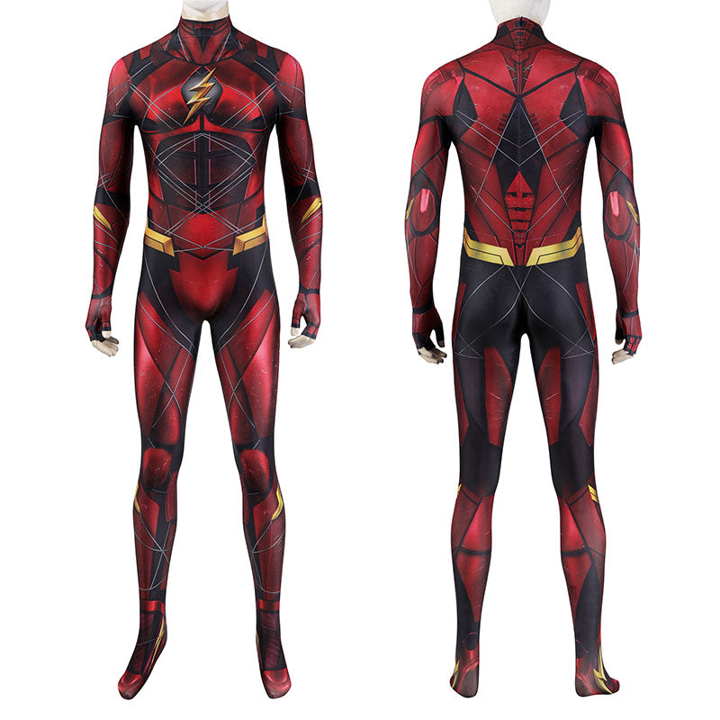 Justice League Barry Allen The Flash Cosplay Costume