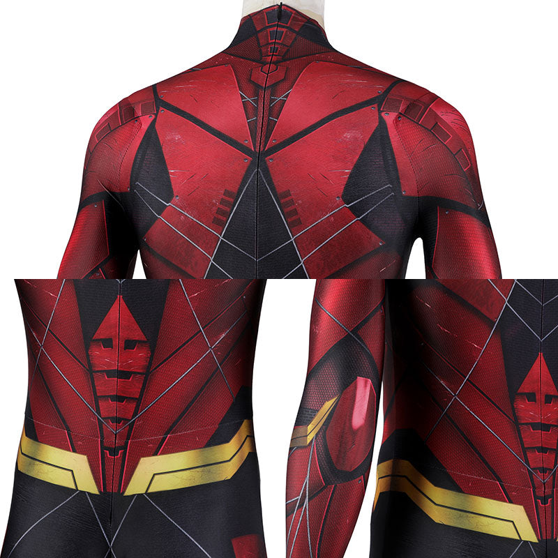Justice League Barry Allen The Flash Cosplay Costume