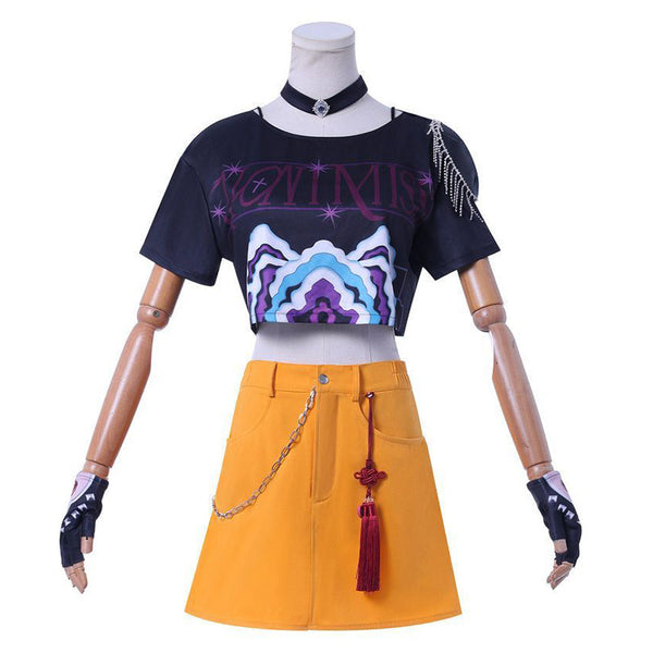 KPop Demon Hunters HUNTR/X Mira Cosplay Costume