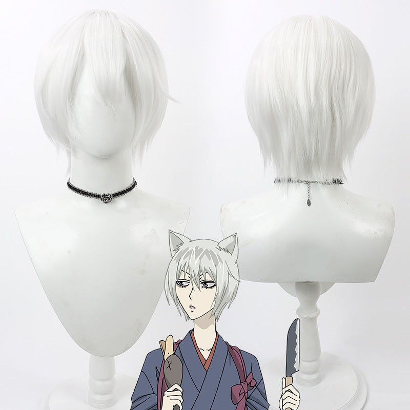 Kamisama Kiss Kamisama Hajimemashita Tomoe White Cosplay Wig