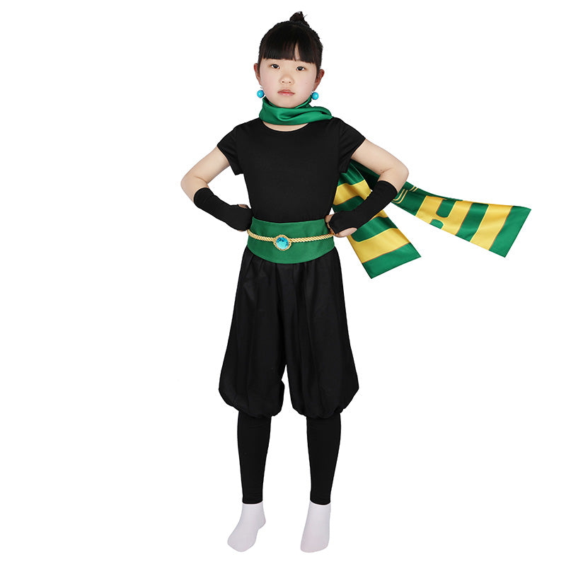 Kids Size Princess Peach: Showtime! Ninja Peach Cosplay Costume