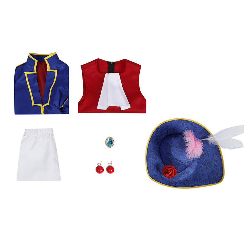 Kids Size Princess Peach: Showtime! Swordsman Peach Cosplay Costume