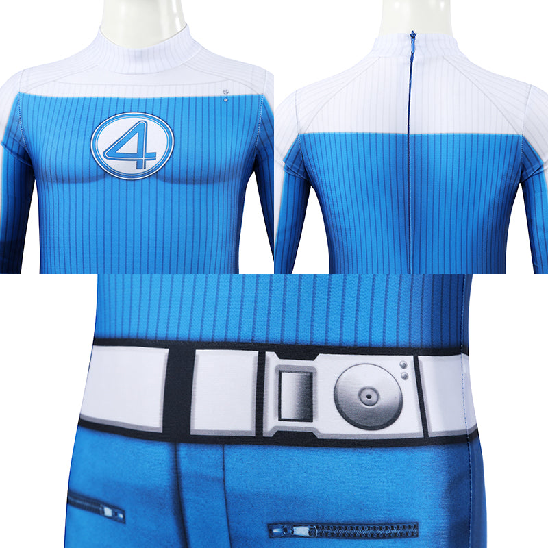 Kids Size The Fantastic Four First Steps Human Torch Cosplay Costume