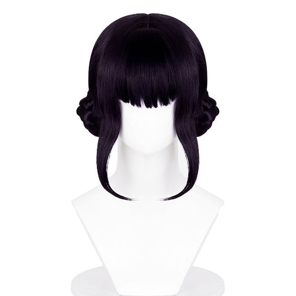 Kids Wig Children Wig KPop Killer Z Black Purple Cosplay Wig