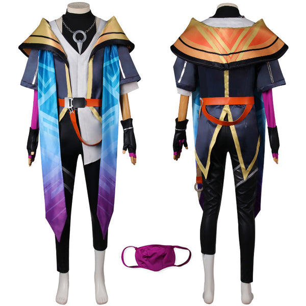 League of Legends LOL Heartsteel Aphelios Cosplay Costume