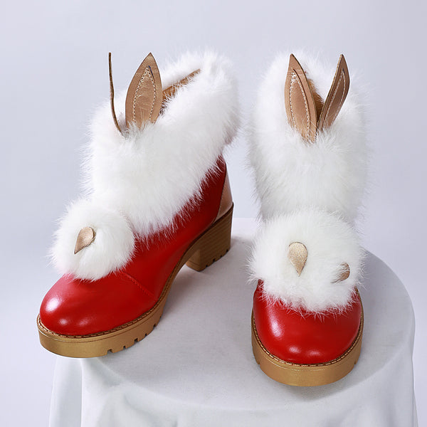 League Of Legends LOL Mythmaker Gwen Cosplay Shoes