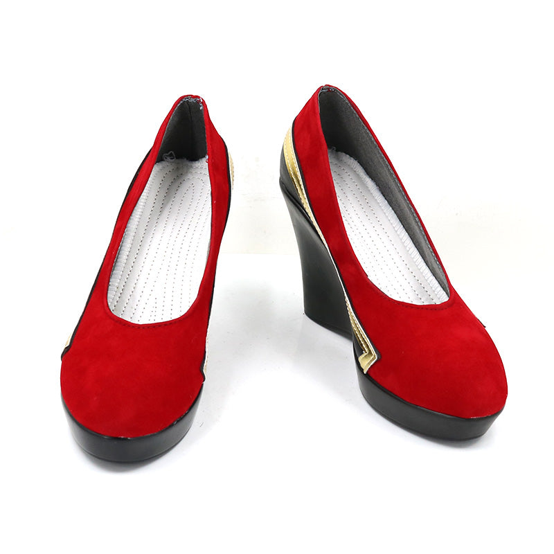 League Of Legends LOL Original Ahri Cosplay Shoes